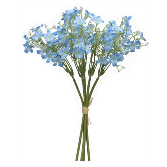 Picture of 38cm BABYS BREATH BUNDLE LIGHT BLUE